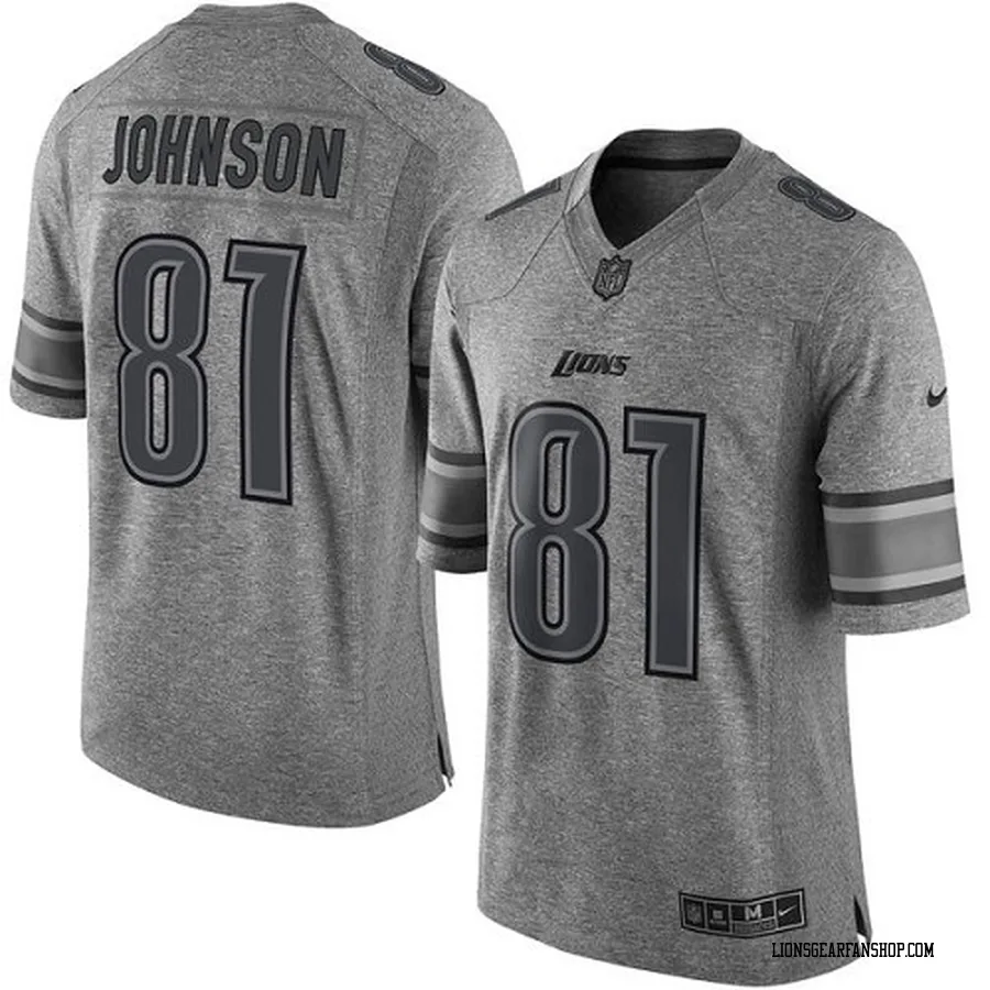 detroit lions grey jersey